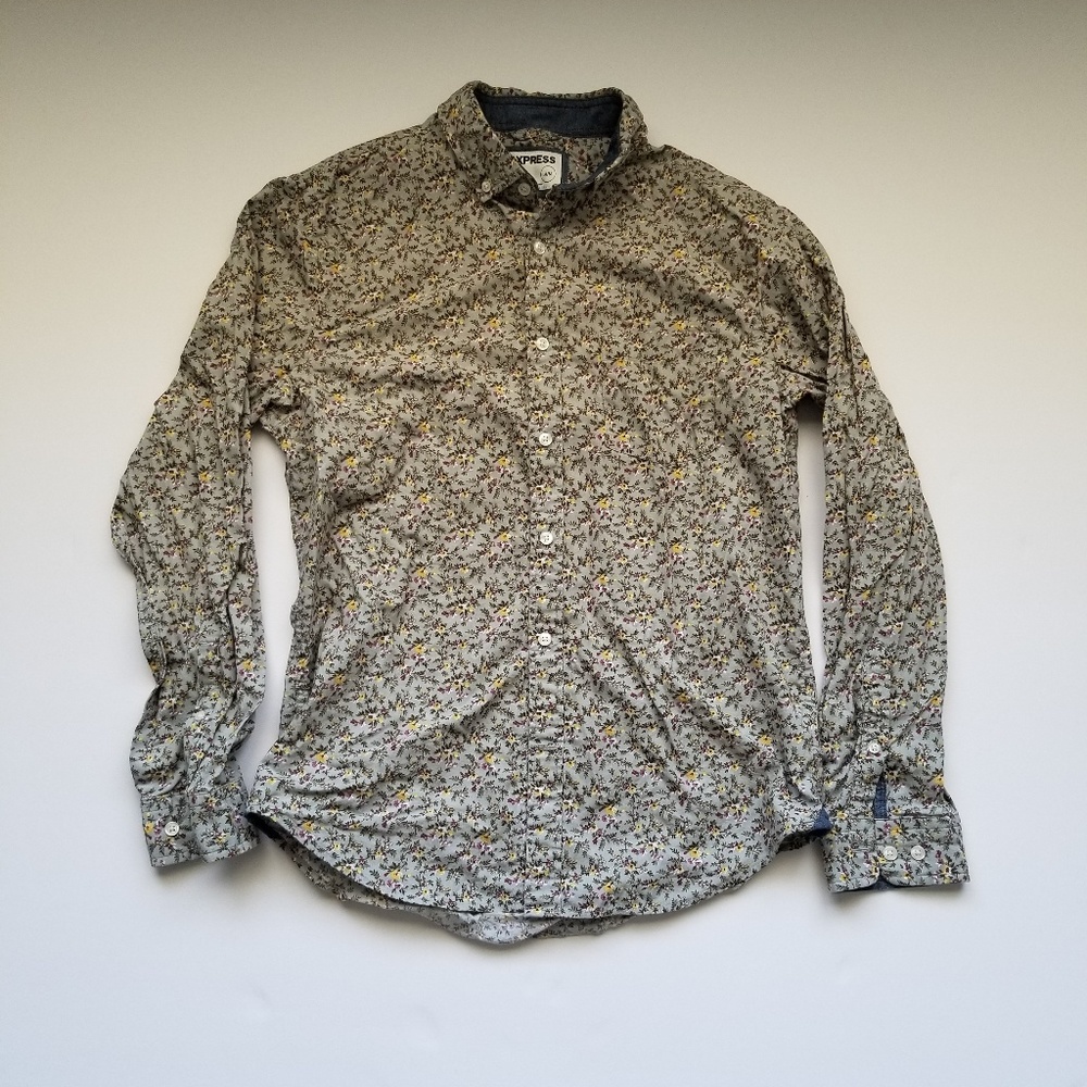 EXPRESS Men's Slim Fit Dress Shirt